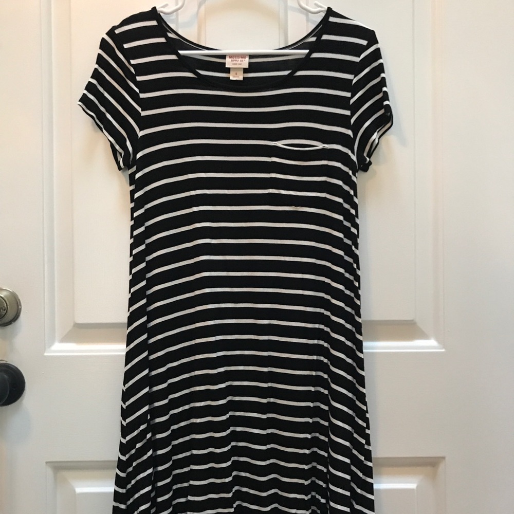 Striped T-Shirt Dress